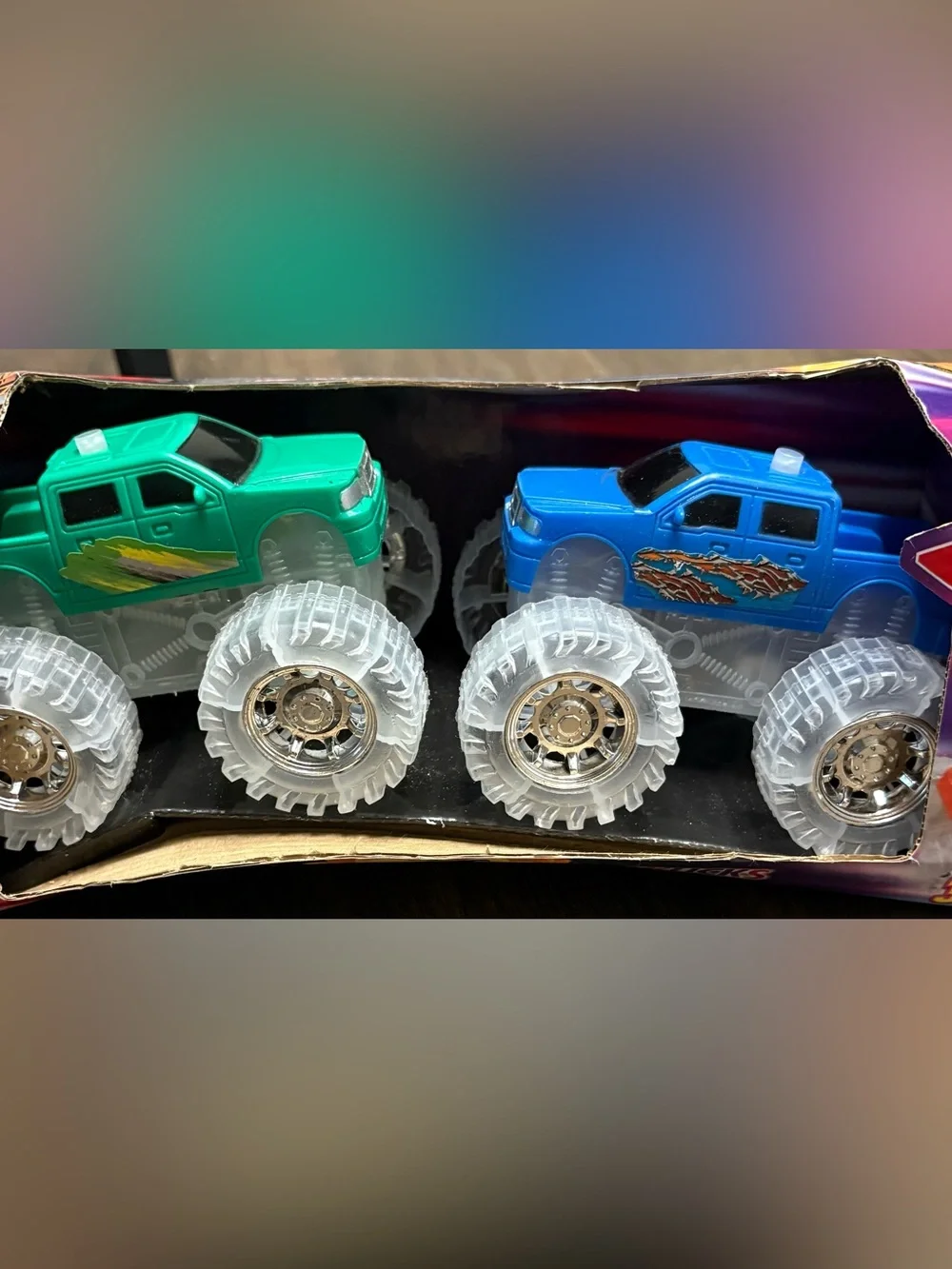 2 PK of Big Wheel Monster Trucks